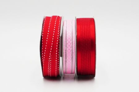 Lively Red Sheer Ribbon Set_C3-1504